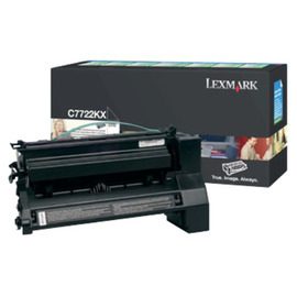 Картридж лазерный Lexmark C7722KX черный 15 000 стр