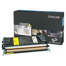 Картридж лазерный Lexmark C5222YS желтый 3 000 стр