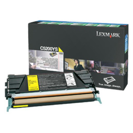 Картридж лазерный Lexmark C5200YS желтый 1 500 стр
