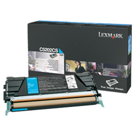 Картридж лазерный Lexmark C5202CS голубой 1 500 стр