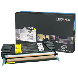 Картридж лазерный Lexmark C5202YS желтый 1 500 стр