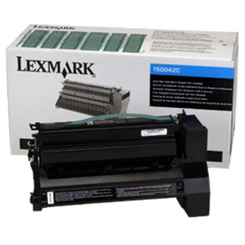 Картридж лазерный Lexmark 15G042C голубой 15 000 стр