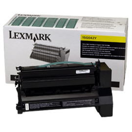 Картридж лазерный Lexmark 15G042Y желтый 15 000 стр