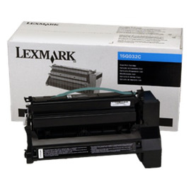 Картридж лазерный Lexmark 15G032C голубой 15 000 стр