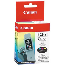Картридж струйный Canon BCI-21Cl | 0955A002 цветной 100 стр