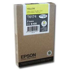 Картридж струйный Epson T6174 | C13T617400 желтый 220 мл