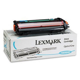 Картридж лазерный Lexmark C 10E0040 голубой 10 000 стр