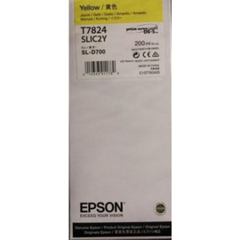 Картридж струйный Epson T7824 | C13T782400 желтый 200 мл