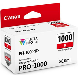Картридж струйный Canon PFI-1000R | 0554C001 красный 80 мл