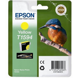 Картридж струйный Epson T1594 | C13T15944010 желтый 850 стр