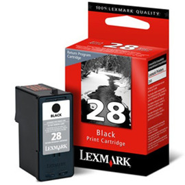 Картридж струйный Lexmark 28 | 18C1428E черный 175 стр