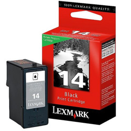 Картридж струйный Lexmark 14 | 18C2090E черный 175 стр