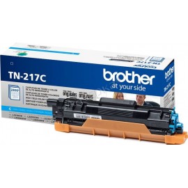 Картридж лазерный Brother TN-217C голубой 2300 стр