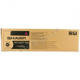 Картридж лазерный Sharp MX-60GTMB пурпурный 24000 стр