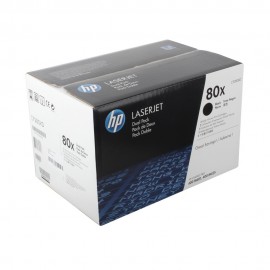 Картридж лазерный HP 80X | CF280XF черный 2 x 6800 стр
